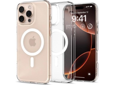 Spigen Ultra Hybrid Mag Case with MagSafe for iPhone 16 Pro - Clear