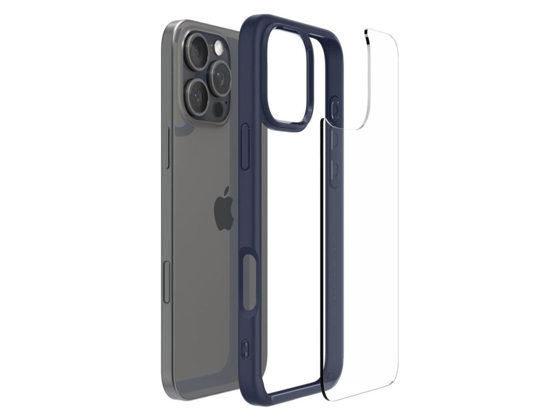 Capa Spigen Ultra Hybrid para iPhone 16 Pro - Azul