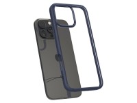 Capa Spigen Ultra Hybrid para iPhone 16 Pro - Azul Capa Spigen Ultra Hybrid para iPhone 16 Pro - Azul