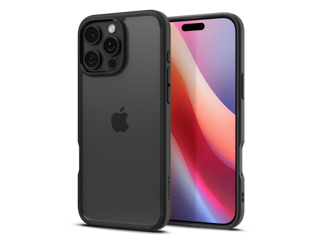 Spigen Ultra Hybrid iPhone 16 Pro Case - Matte Black