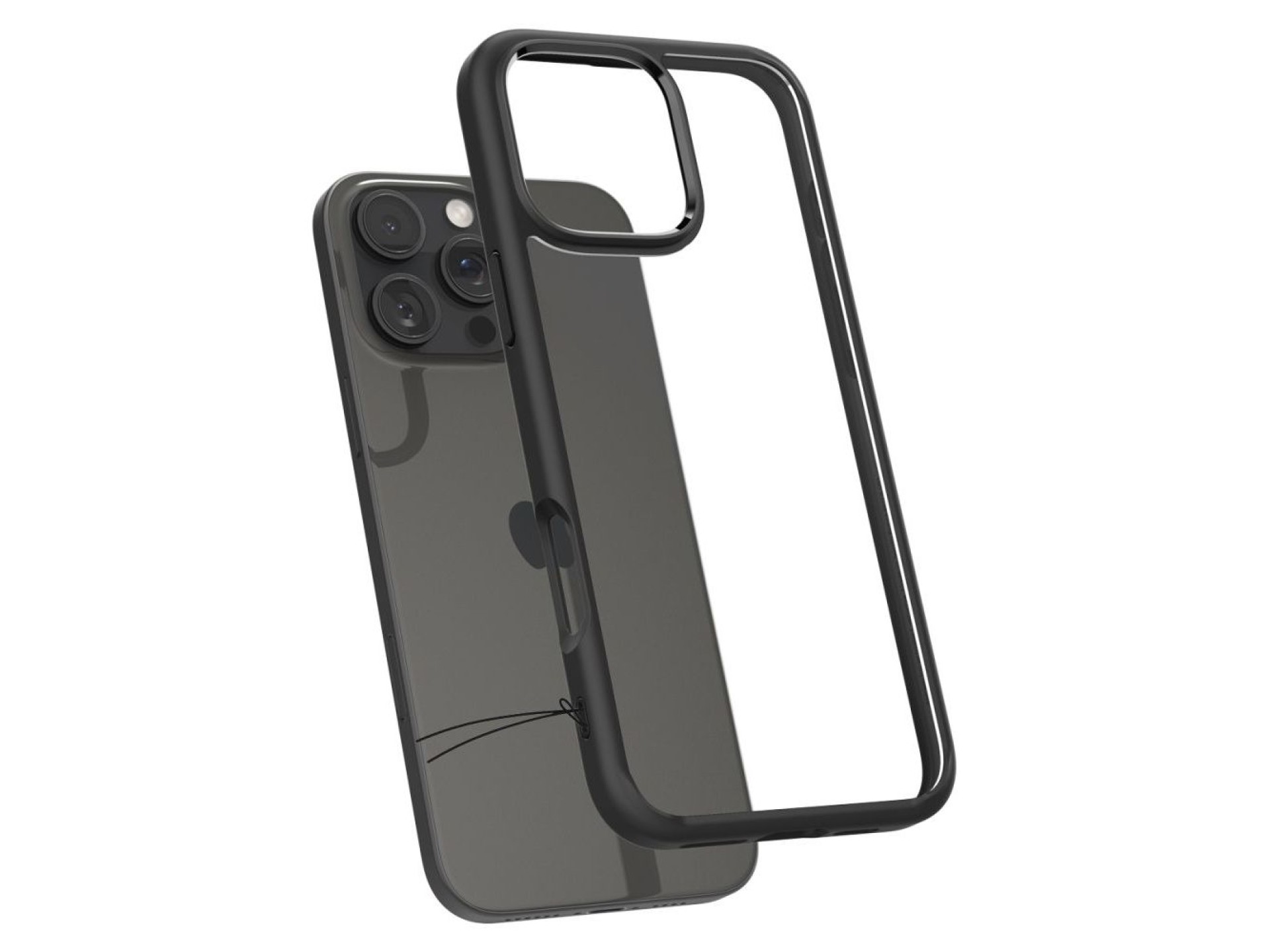 Spigen Ultra Hybrid iPhone 16 Pro Case - Matte Black