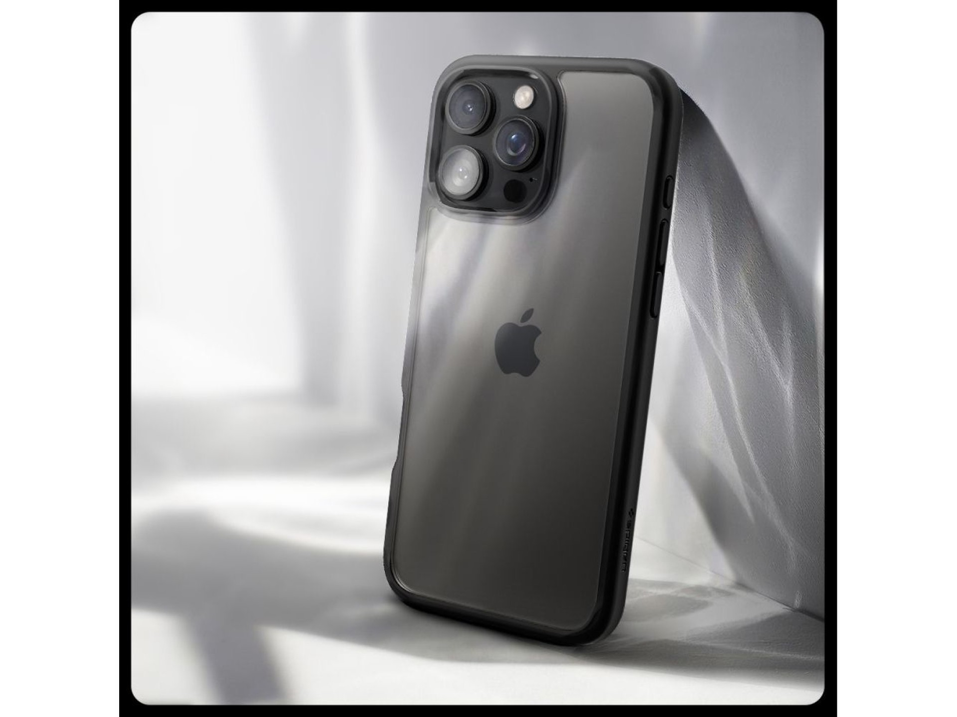 Spigen Ultra Hybrid iPhone 16 Pro Case - Matte Black