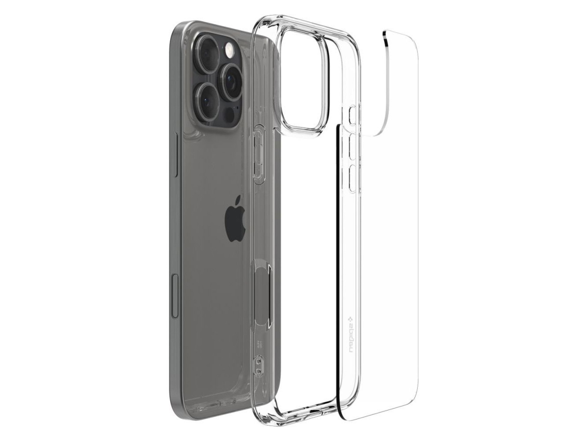 Capa Spigen Ultra Hybrid para iPhone 16 Pro - Transparente