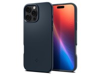 Capa Spigen Thin Fit MagSafe para iPhone 16 Pro - Cinza Escuro Capa Spigen Thin Fit MagSafe para iPhone 16 Pro - Cinza Escuro