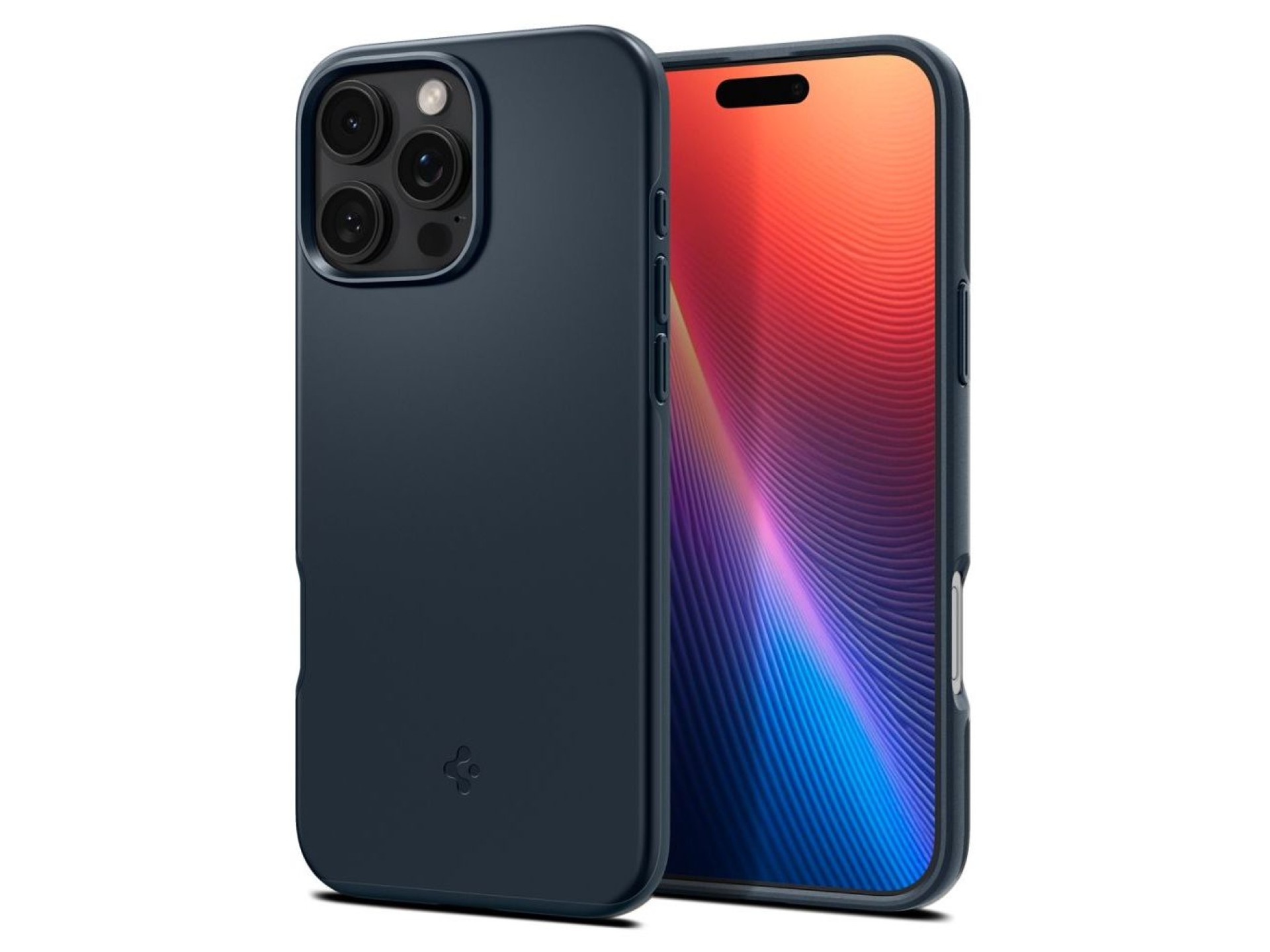 Capa Spigen Thin Fit MagSafe para iPhone 16 Pro - Cinza Escuro