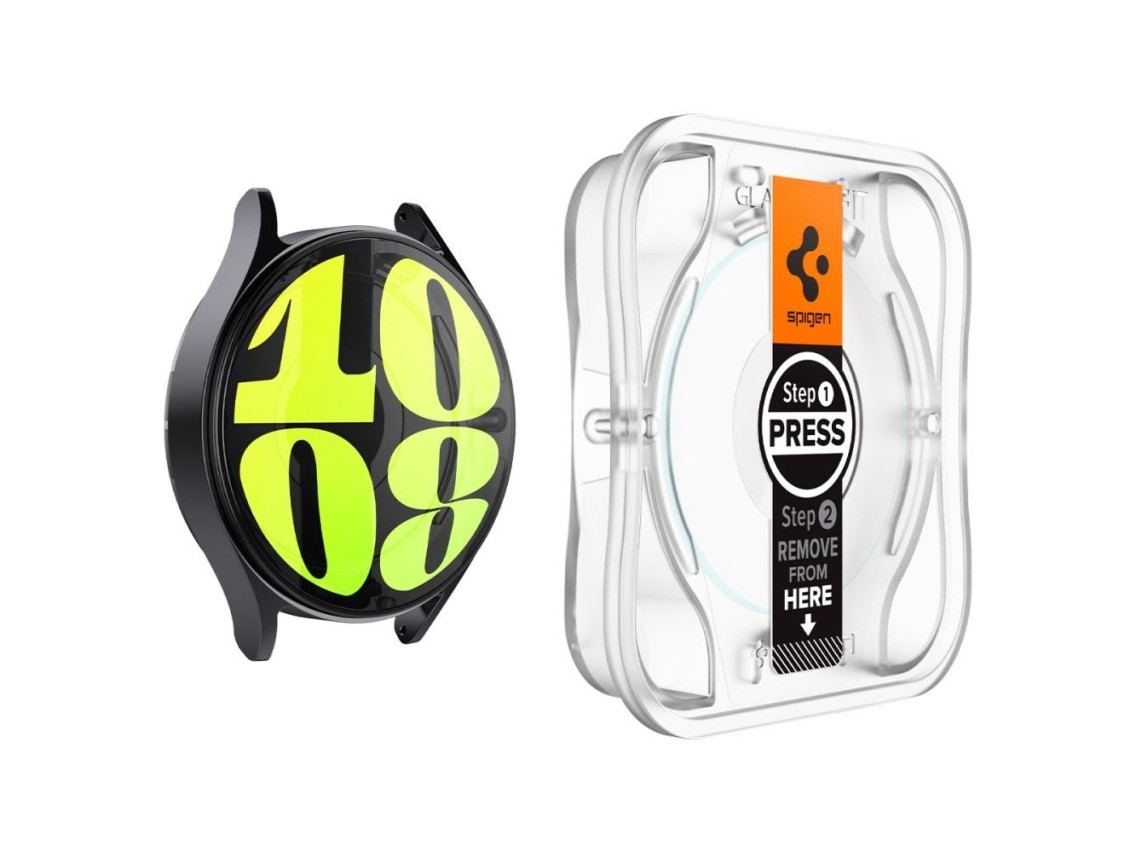 Spigen Glas.tR EZ Fit tempered glass for Samsung Galaxy Watch 7 (44 mm) - 2 pcs.