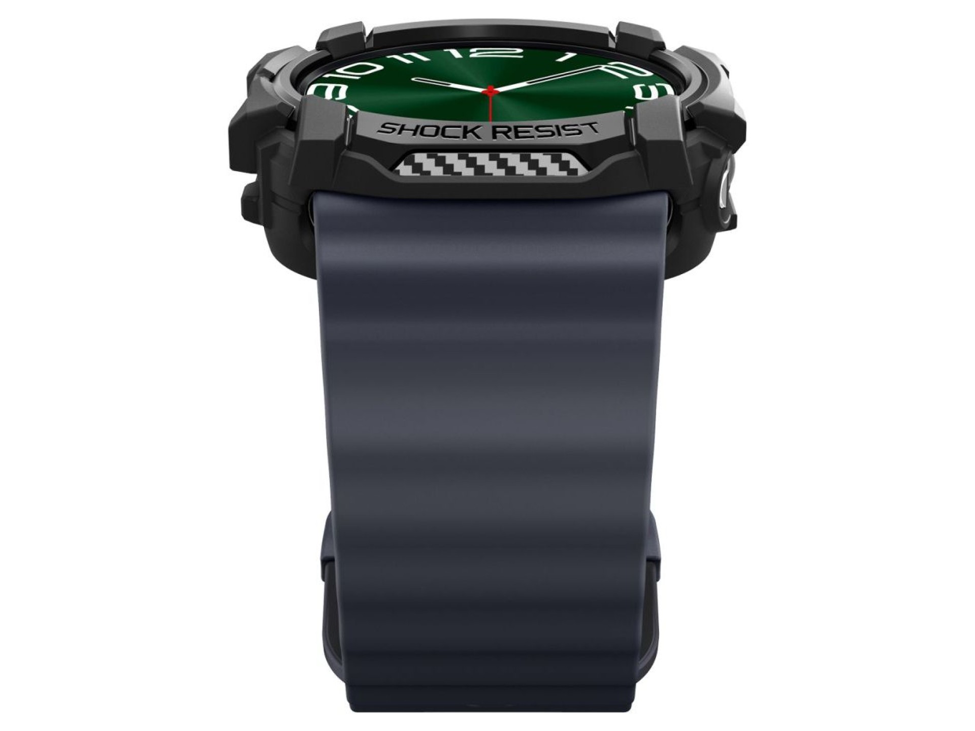 Capa Spigen Rugged Armor para Samsung Galaxy Watch Ultra (47 mm) - Preto Fosco
