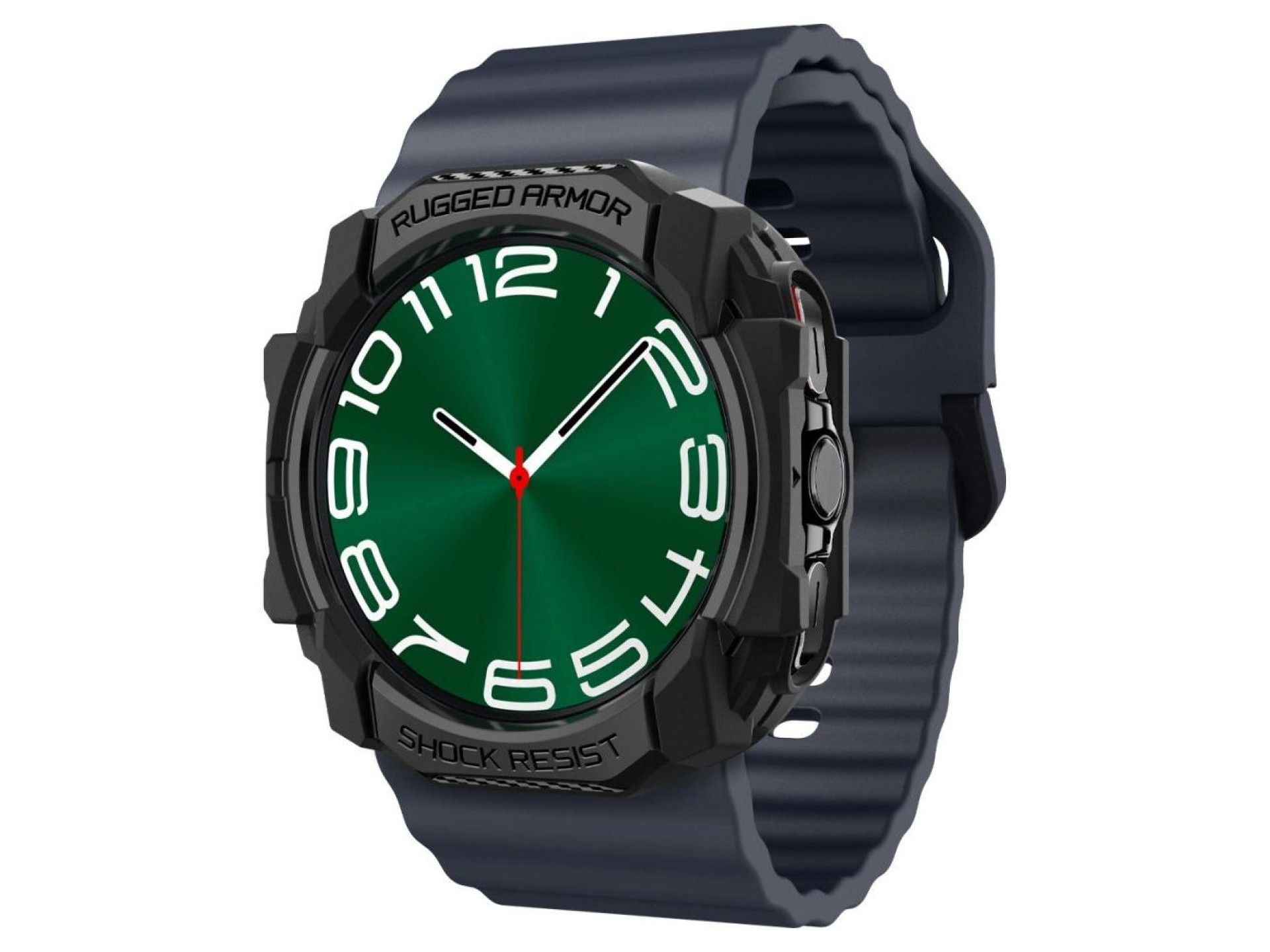 Capa Spigen Rugged Armor para Samsung Galaxy Watch Ultra (47 mm) - Preto Fosco