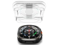 Protector de pantalla de vidrio templado Spigen Glas.TR EZ Fit para Samsung Galaxy Watch Ultra (47 m