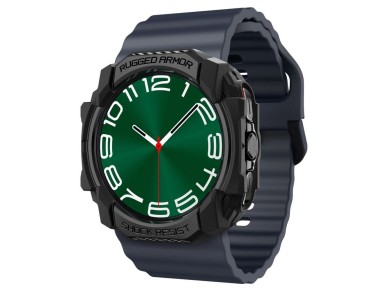 Spigen Rugged Armor Case for Samsung Galaxy Watch Ultra (47mm) - Matte Black Spigen Rugged Armor Case for Samsung Galaxy Watch Ultra (47mm) - Matte Black