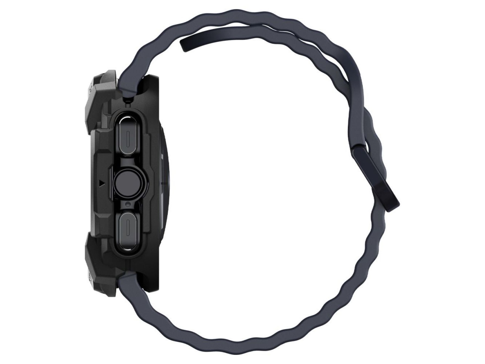 Capa Spigen Rugged Armor para Samsung Galaxy Watch Ultra (47 mm) - Preto Fosco
