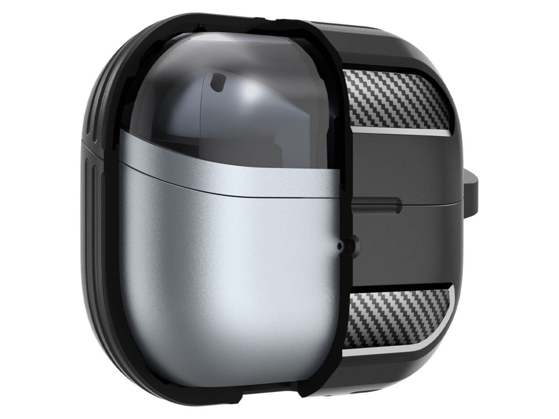 Spigen Rugged Armor Samsung Galaxy Buds 3 / 3 Pro Case - Black