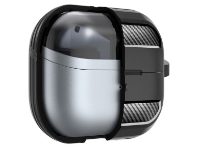 Spigen Rugged Armor Samsung Galaxy Buds 3 / 3 Pro Case - Black Spigen Rugged Armor Samsung Galaxy Buds 3 / 3 Pro Case - Black