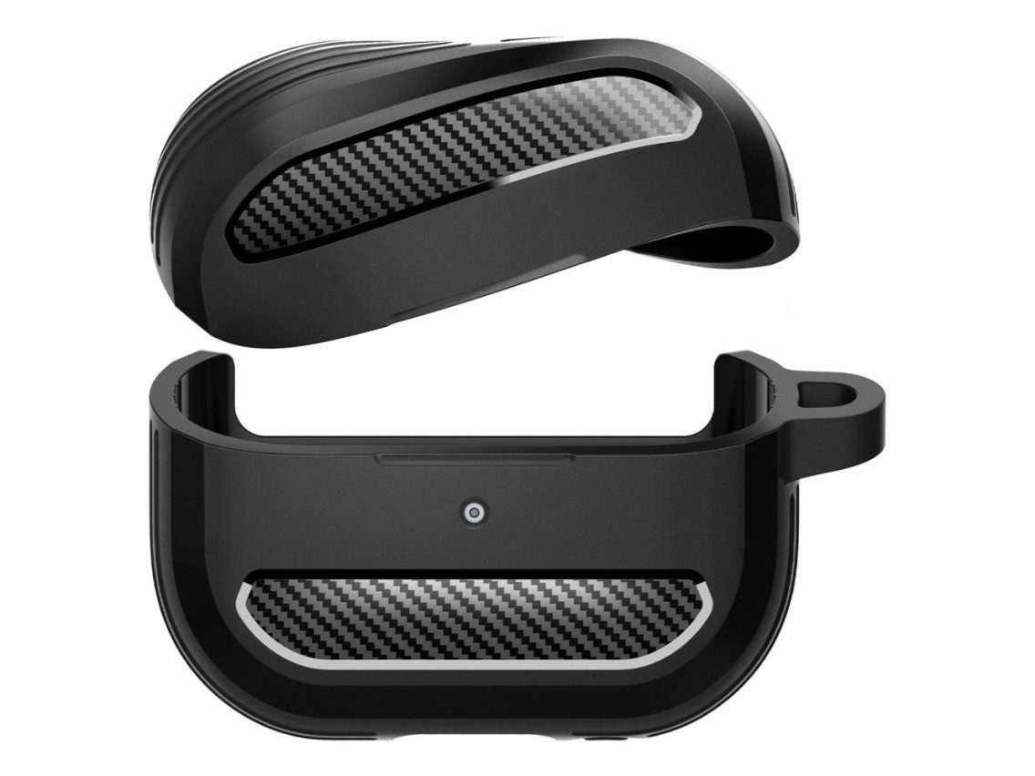 Spigen Rugged Armor Samsung Galaxy Buds 3 / 3 Pro Case - Black