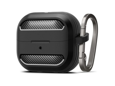 Spigen Rugged Armor Samsung Galaxy Buds 3 / 3 Pro Case - Black Spigen Rugged Armor Samsung Galaxy Buds 3 / 3 Pro Case - Black