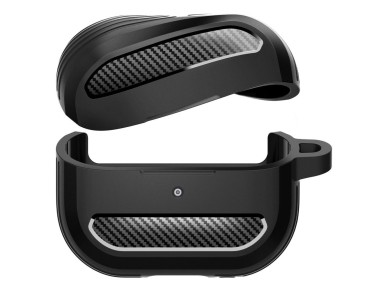 Spigen Rugged Armor Samsung Galaxy Buds 3 / 3 Pro Case - Black Spigen Rugged Armor Samsung Galaxy Buds 3 / 3 Pro Case - Black