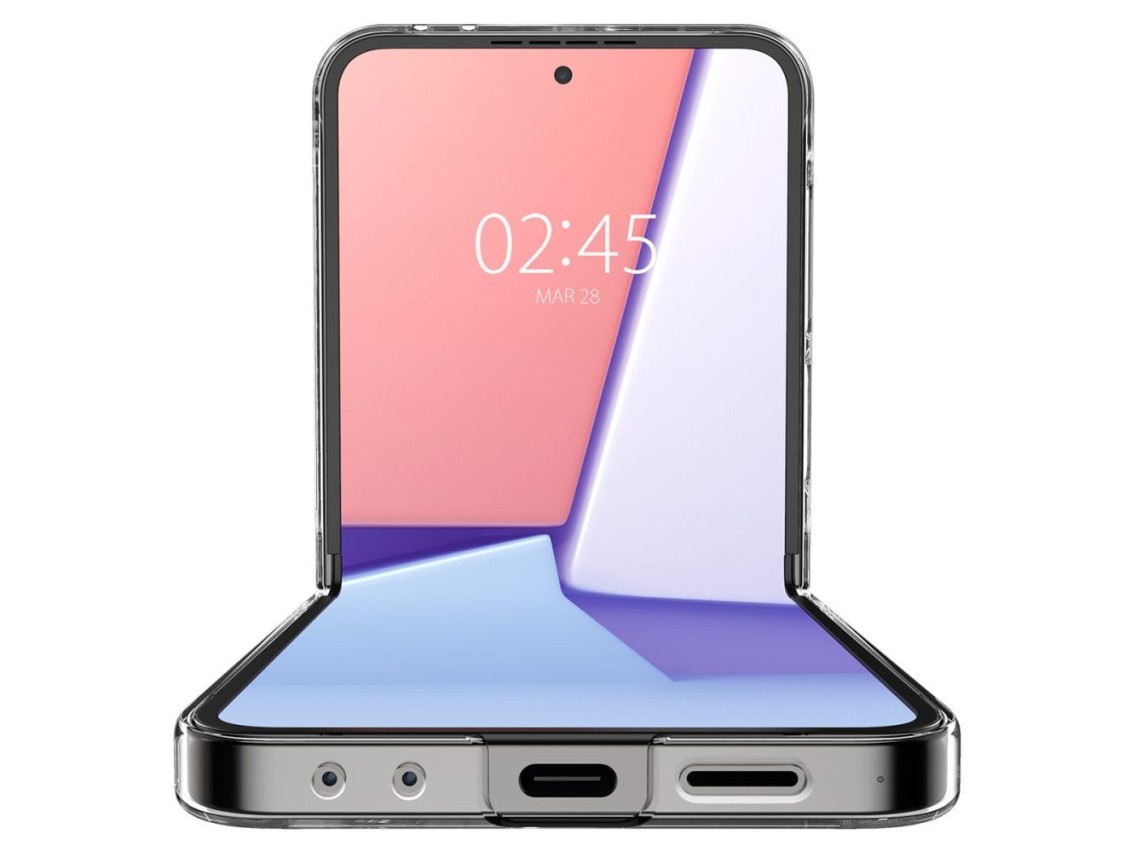 Capa Spigen Airskin para Samsung Galaxy Z Flip 6 - Transparente