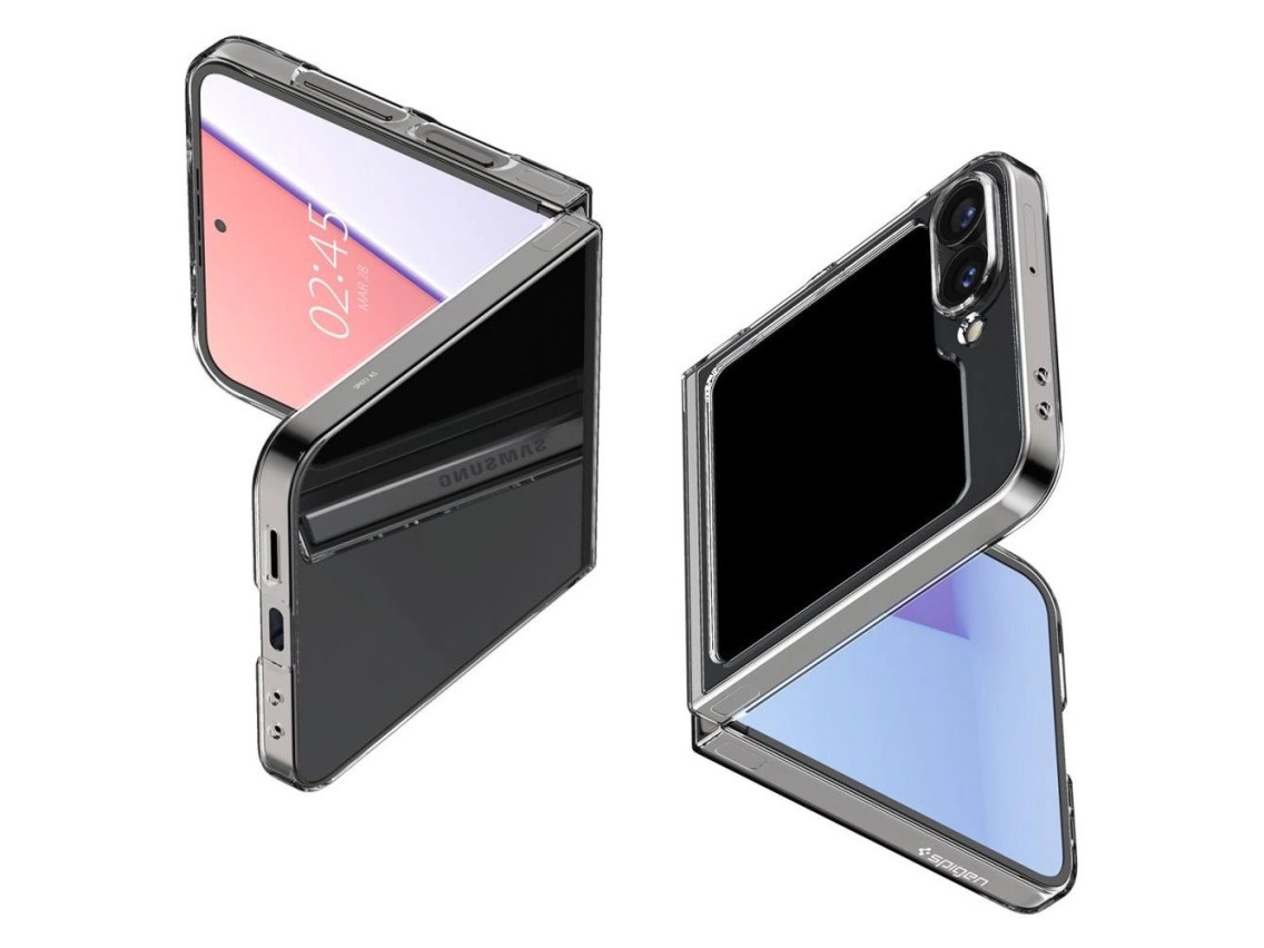 Capa Spigen Airskin para Samsung Galaxy Z Flip 6 - Transparente