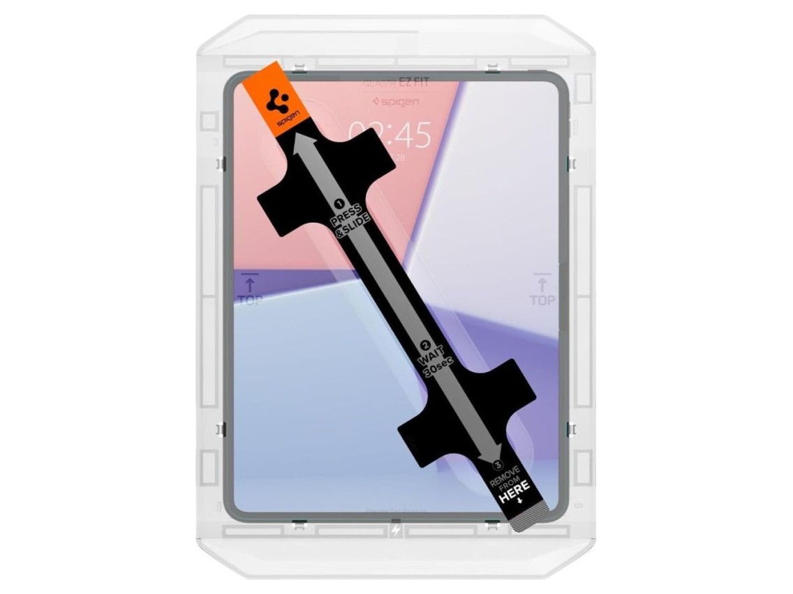 Spigen Glas.tR EZ Fit Película de Vidro Temperado para iPad Pro 13'' 2024