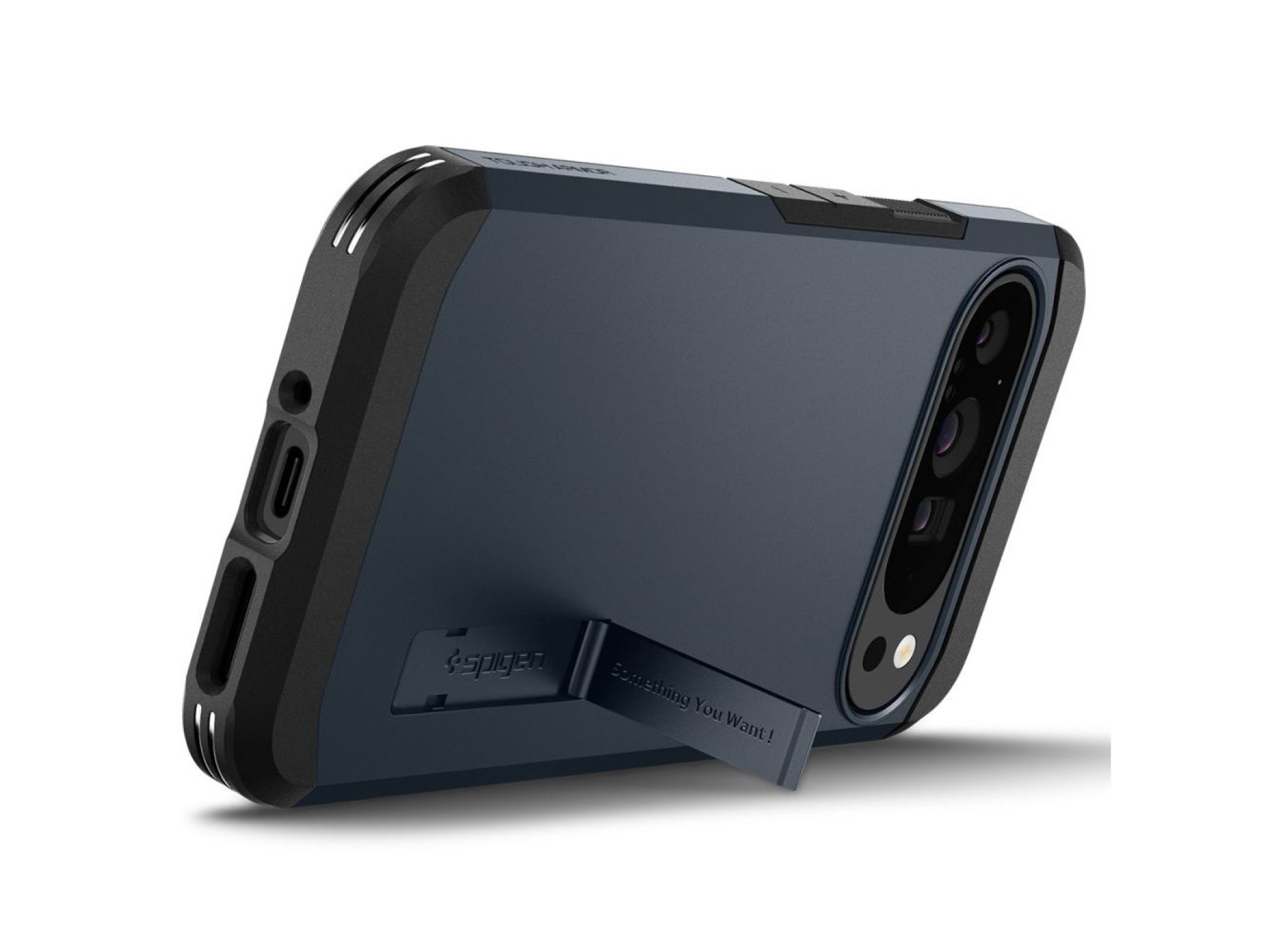Funda Spigen Tough Armor para Google Pixel 9 Pro XL - grafito