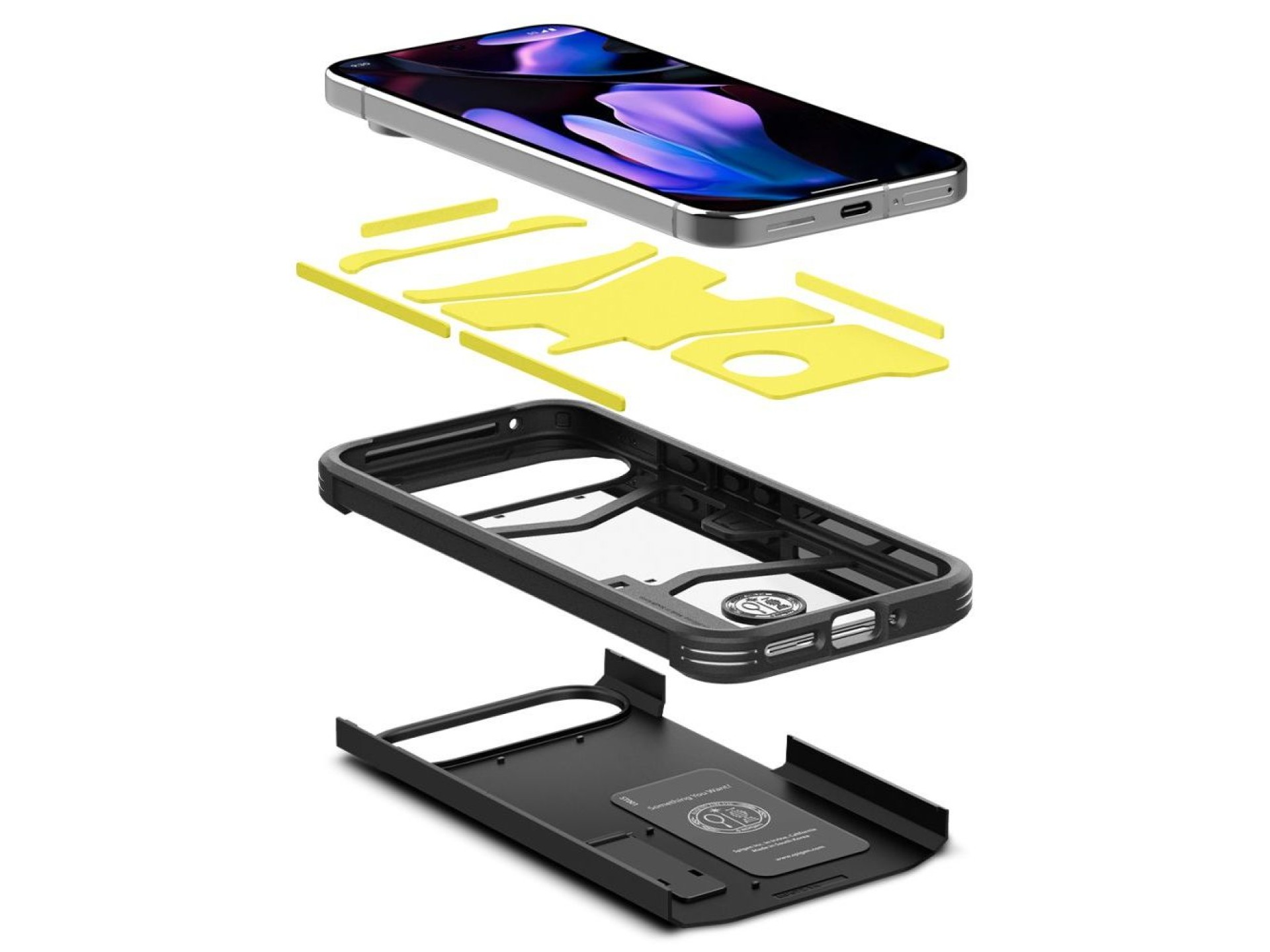 Capa Spigen Tough Armor para Google Pixel 9 Pro XL - Preta