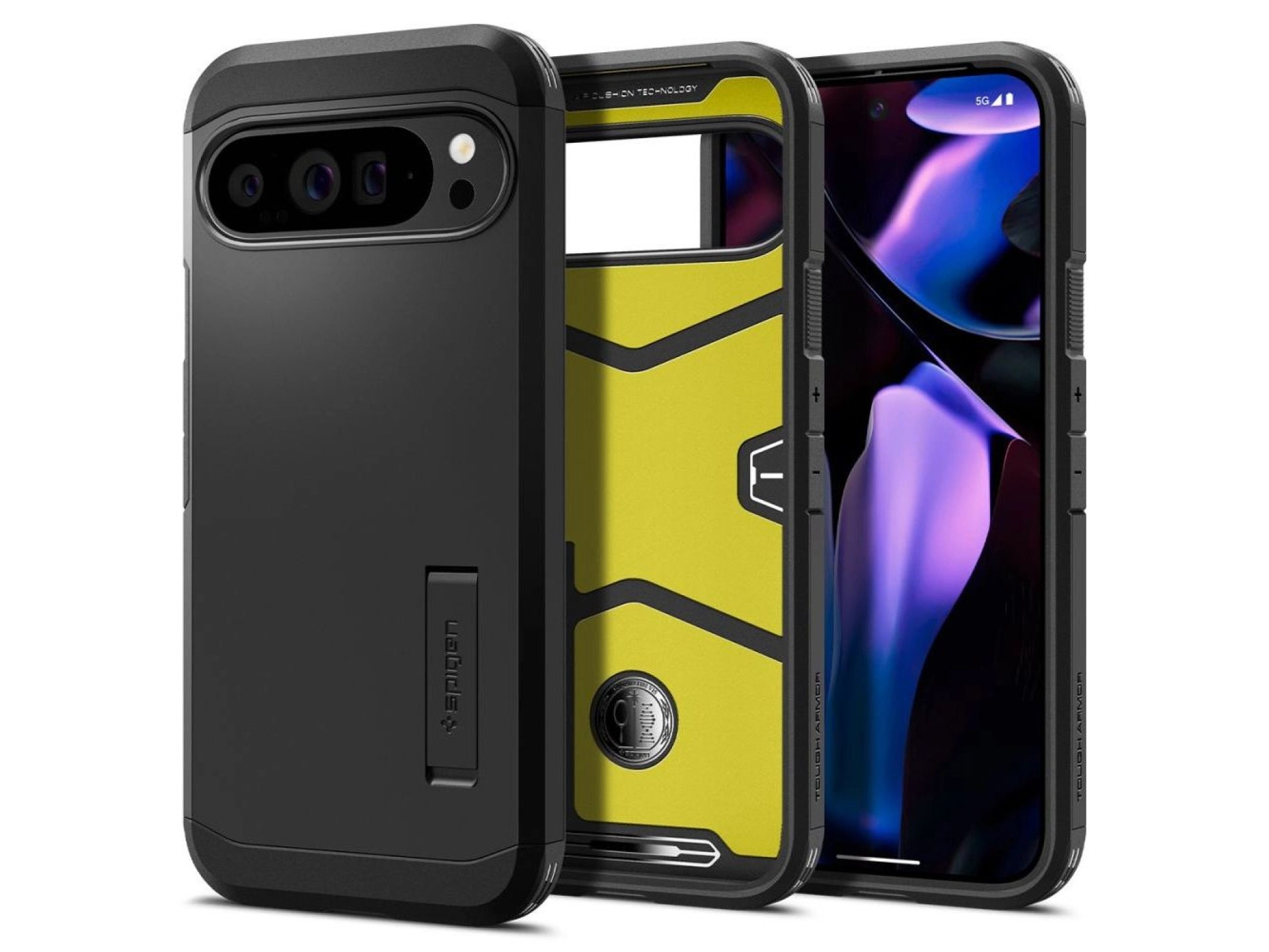 Capa Spigen Tough Armor para Google Pixel 9 Pro XL - Preta