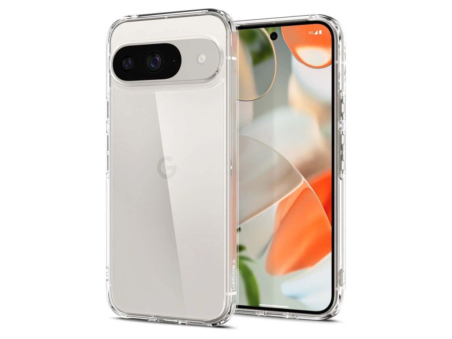 Funda Spigen Ultra Hybrid para Google Pixel 9 / 9 Pro - Transparente