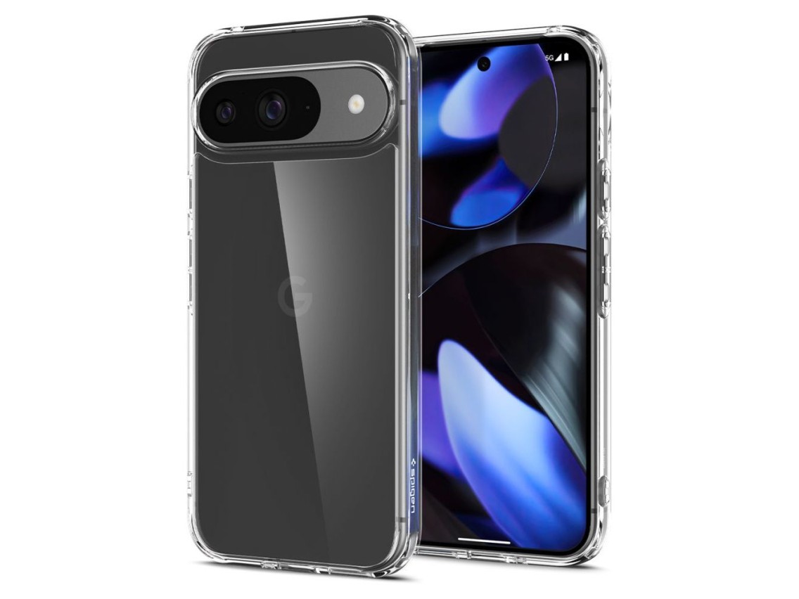 Funda Spigen Ultra Hybrid para Google Pixel 9 / 9 Pro - Transparente