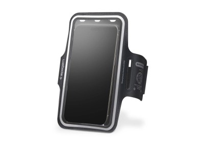Braçadeira esportiva Spigen A703 de 6,9 ??polegadas - preta Braçadeira esportiva Spigen A703 de 6,9 ??polegadas - preta