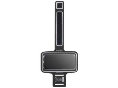 Braçadeira esportiva Spigen A703 de 6,9 ??polegadas - preta Braçadeira esportiva Spigen A703 de 6,9 ??polegadas - preta