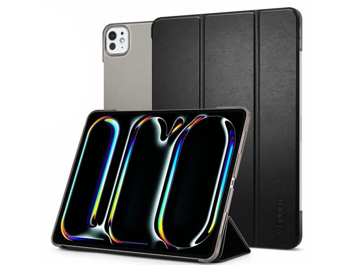 Funda Spigen Smart Fold para iPad Pro de 13" (modelo 2024) - Negra