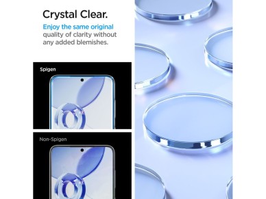 Protector de pantalla de vidrio templado Spigen Glas.tR EZ Fit para Samsung Galaxy S24 - 2 unidades. Protector de pantalla de vidrio templado Spigen Glas.tR EZ Fit para Samsung Galaxy S24 - 2 unidades.