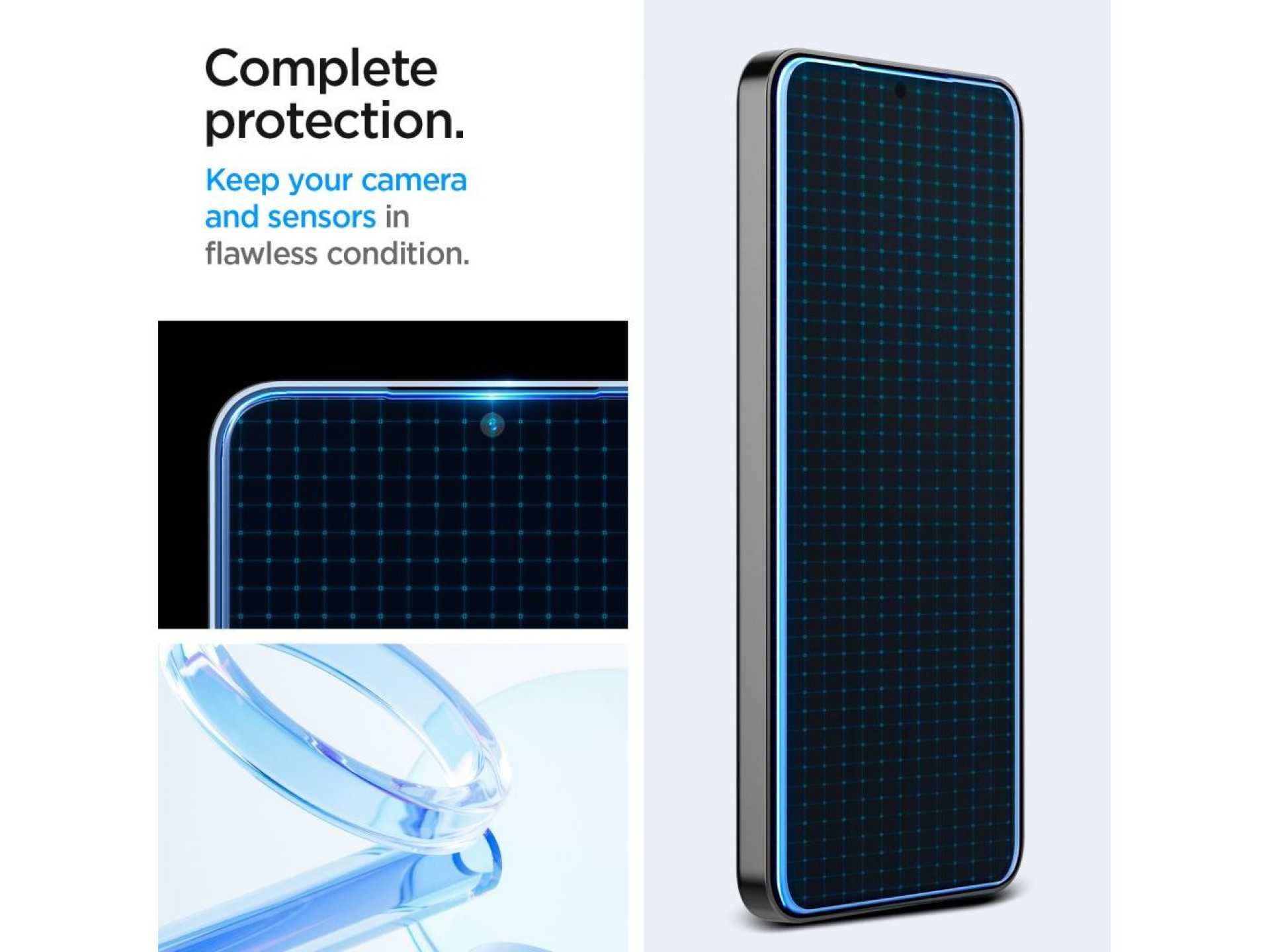 Spigen Glas.tR EZ Fit película de vidro temperado para Samsung Galaxy S24 - 2 unidades.