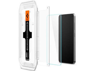 Protector de pantalla de vidrio templado Spigen Glas.tR EZ Fit para Samsung Galaxy S24 - 2 unidades. Protector de pantalla de vidrio templado Spigen Glas.tR EZ Fit para Samsung Galaxy S24 - 2 unidades.