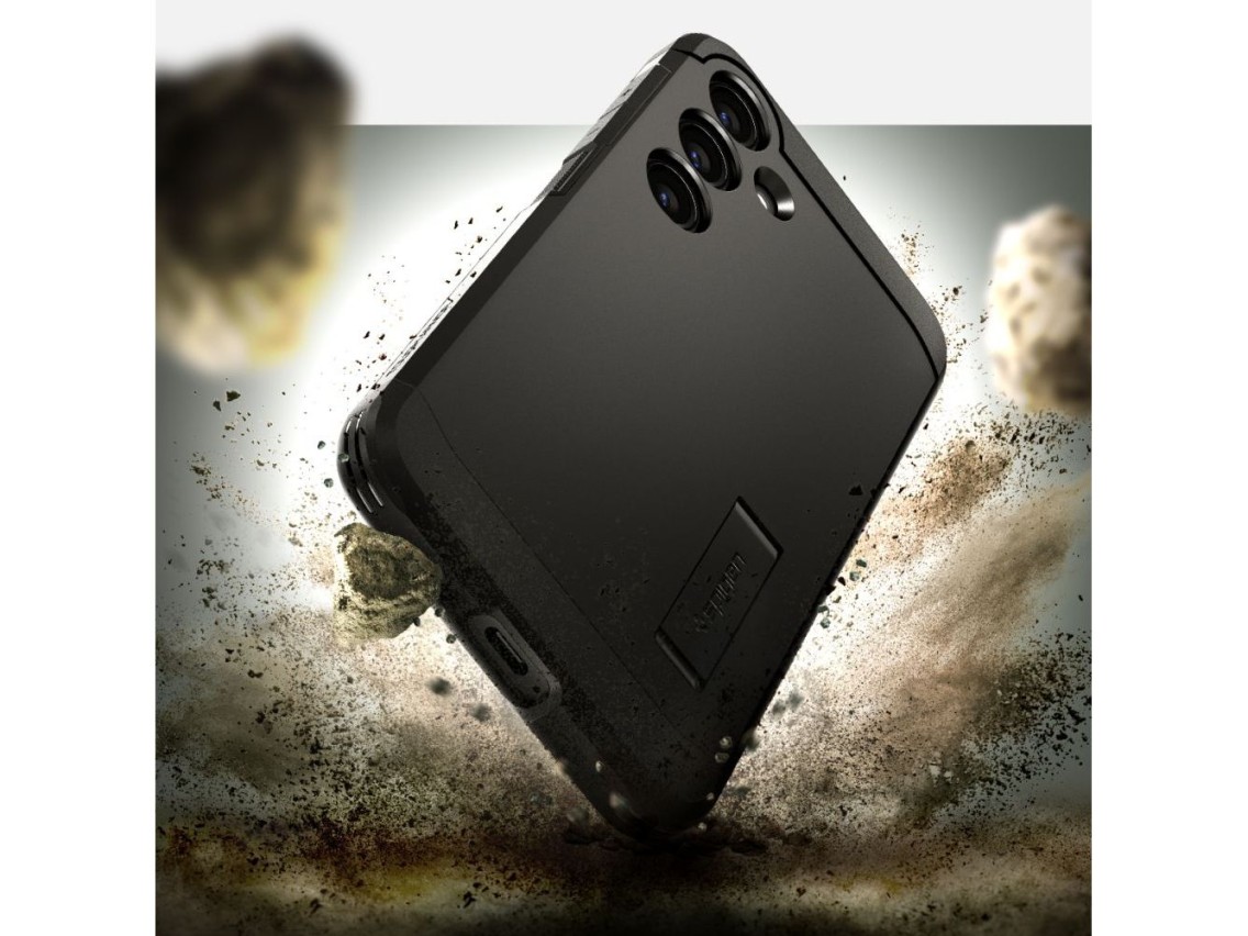 Capa Spigen Tough Armor para Samsung Galaxy S24 - Preta