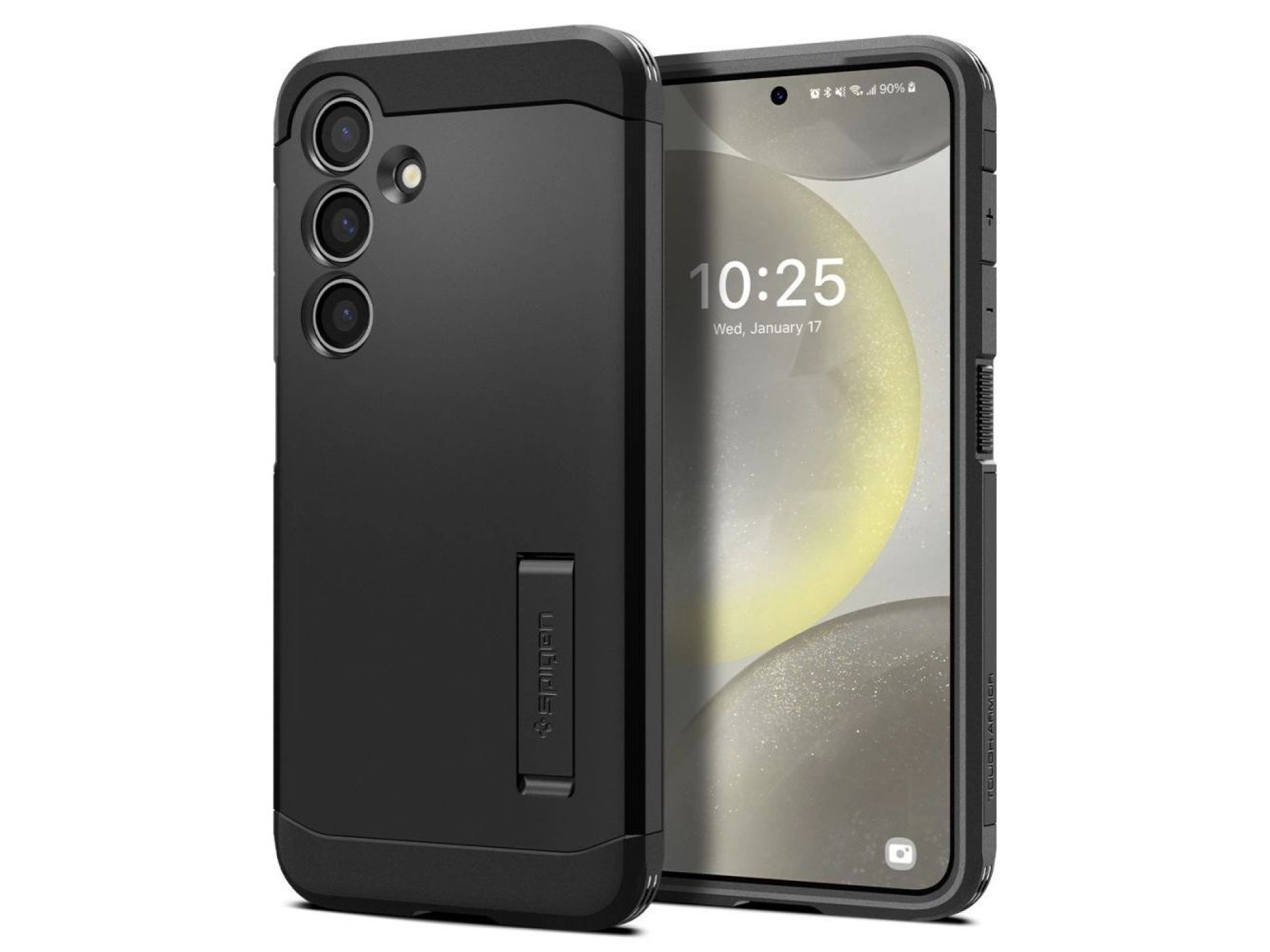 Capa Spigen Tough Armor para Samsung Galaxy S24 - Preta