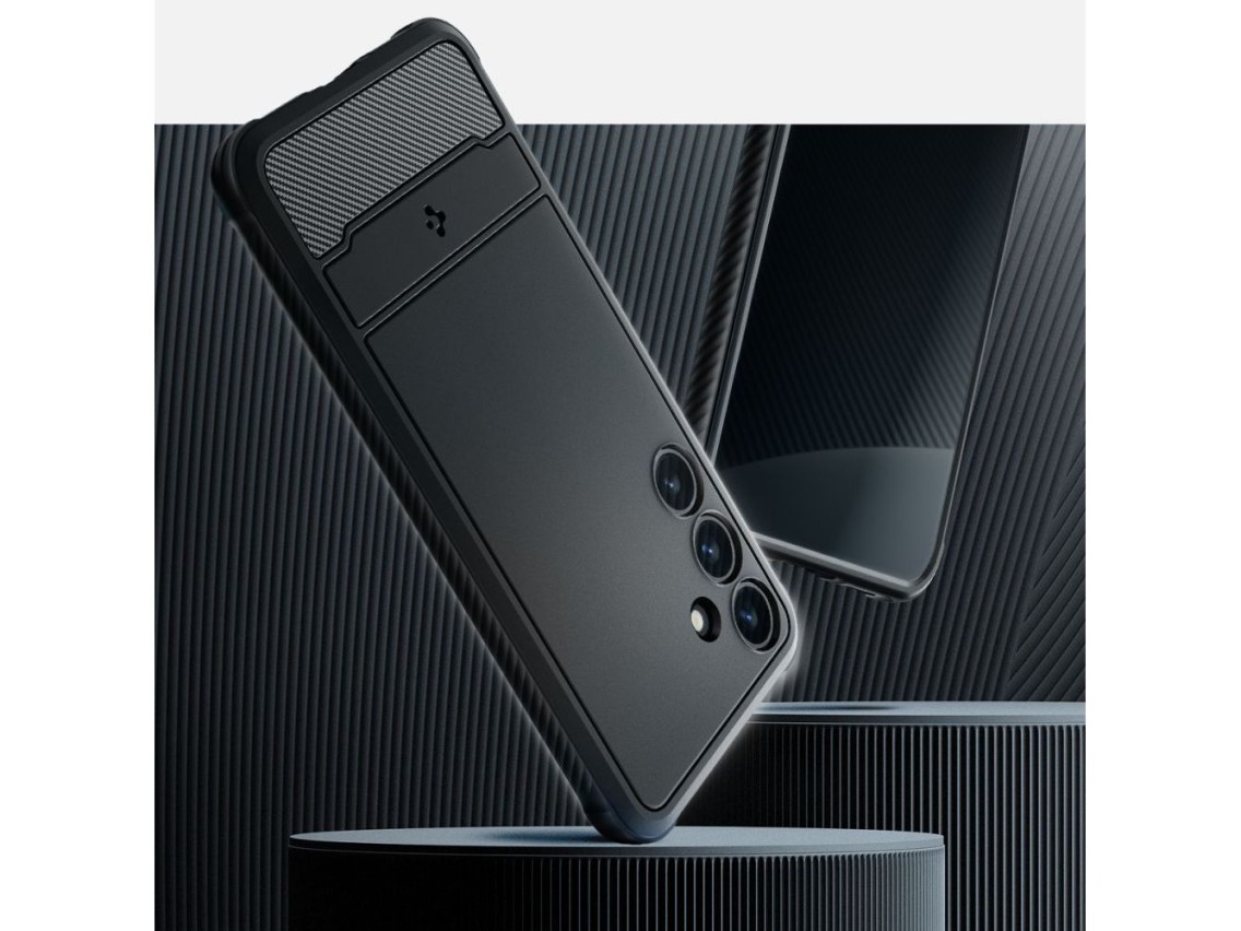 Funda Spigen Rugged Armor para Samsung Galaxy S24 - Negro mate