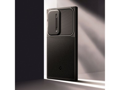 Spigen Optik Armor Case for Samsung Galaxy S24 Ultra - Black Spigen Optik Armor Case for Samsung Galaxy S24 Ultra - Black