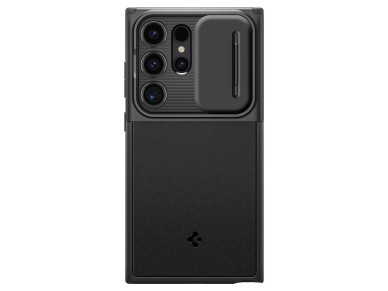 Spigen Optik Armor Case for Samsung Galaxy S24 Ultra - Black Spigen Optik Armor Case for Samsung Galaxy S24 Ultra - Black