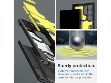 Funda Spigen Tough Armor para Samsung Galaxy S24 Ultra - Negra Funda Spigen Tough Armor para Samsung Galaxy S24 Ultra - Negra