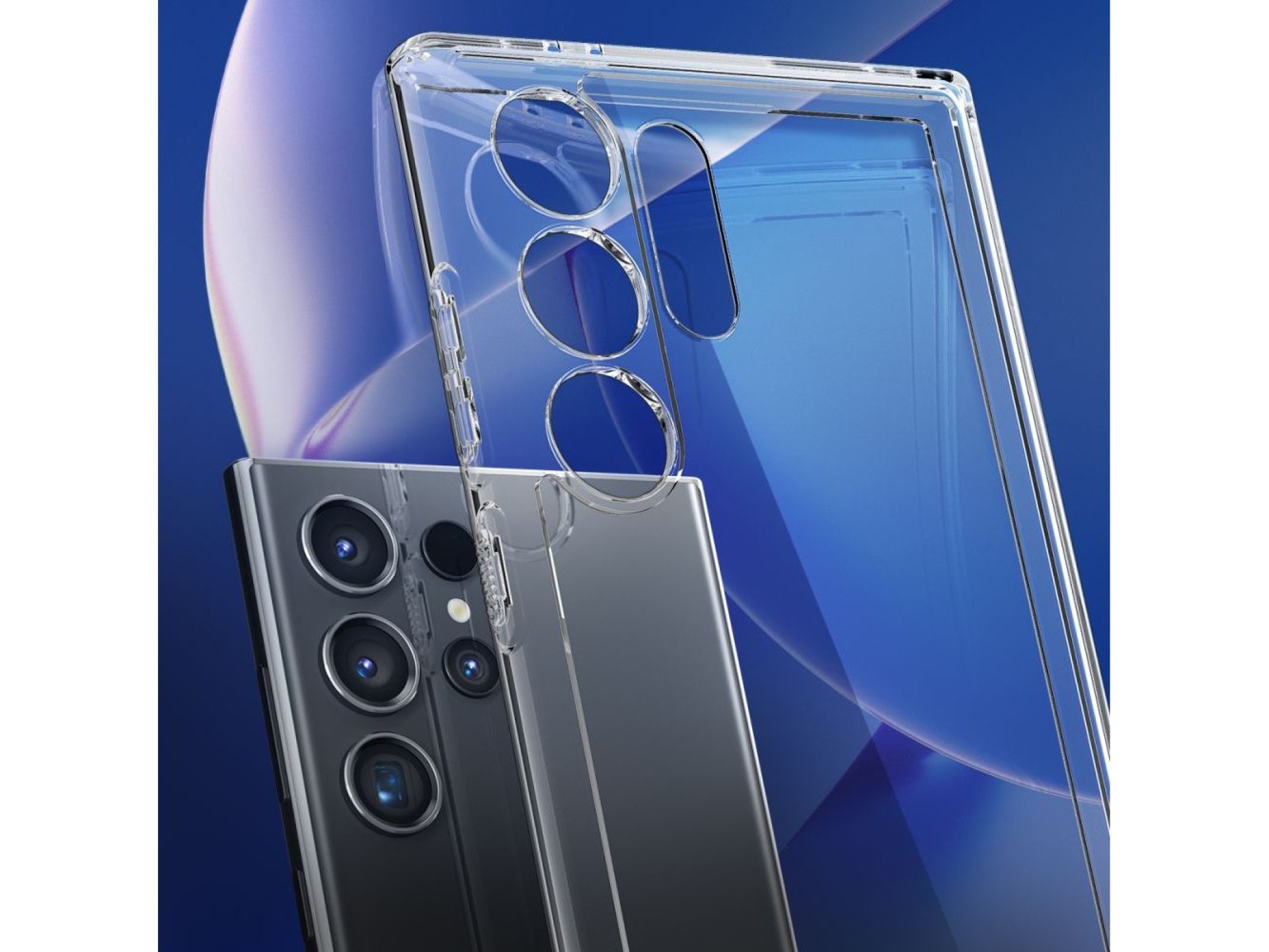 Capa Spigen Ultra Hybrid para Samsung Galaxy S24 Ultra - Transparente