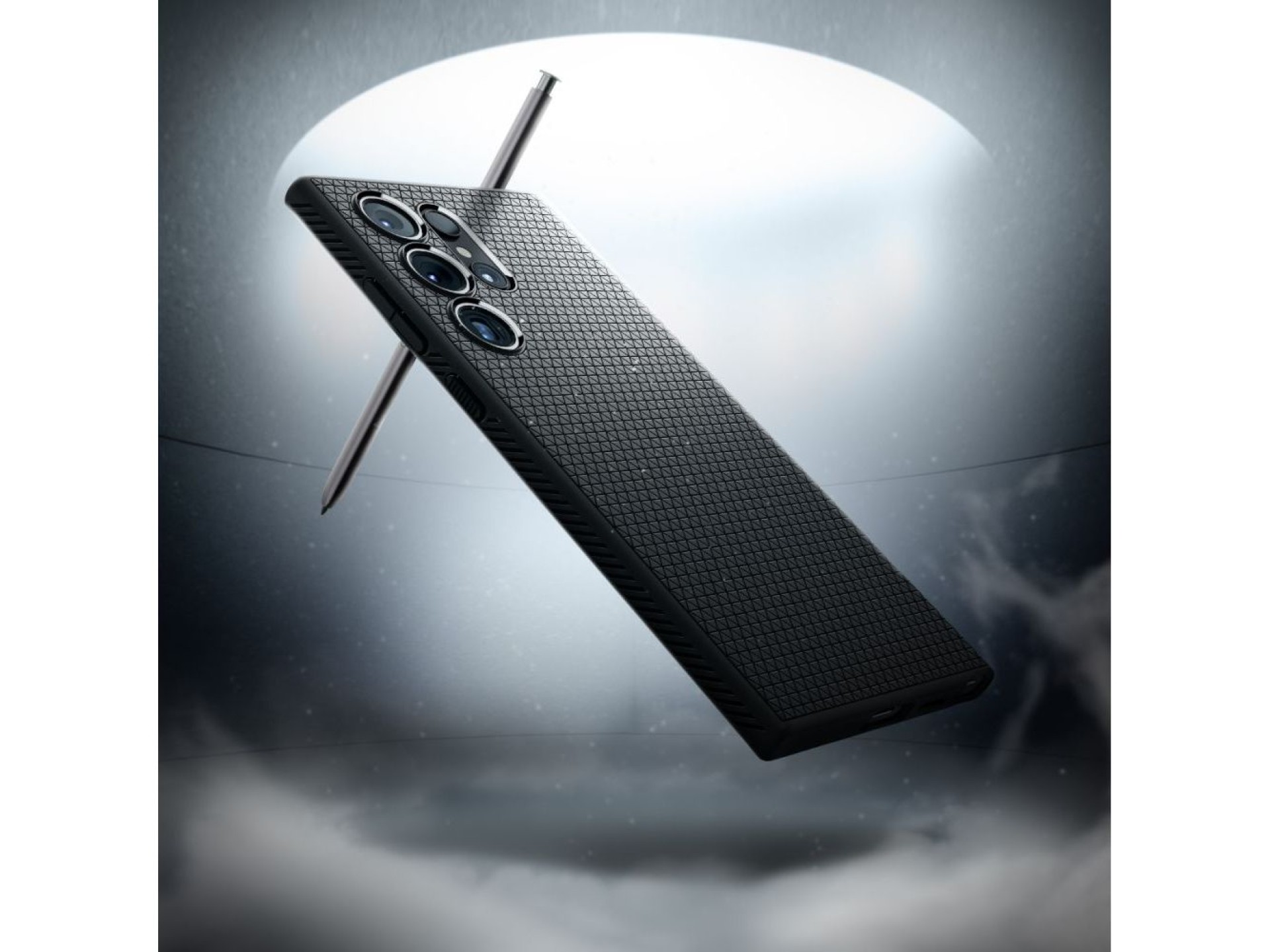 Spigen Liquid Air Case for Samsung Galaxy S24 Ultra - Matte Black