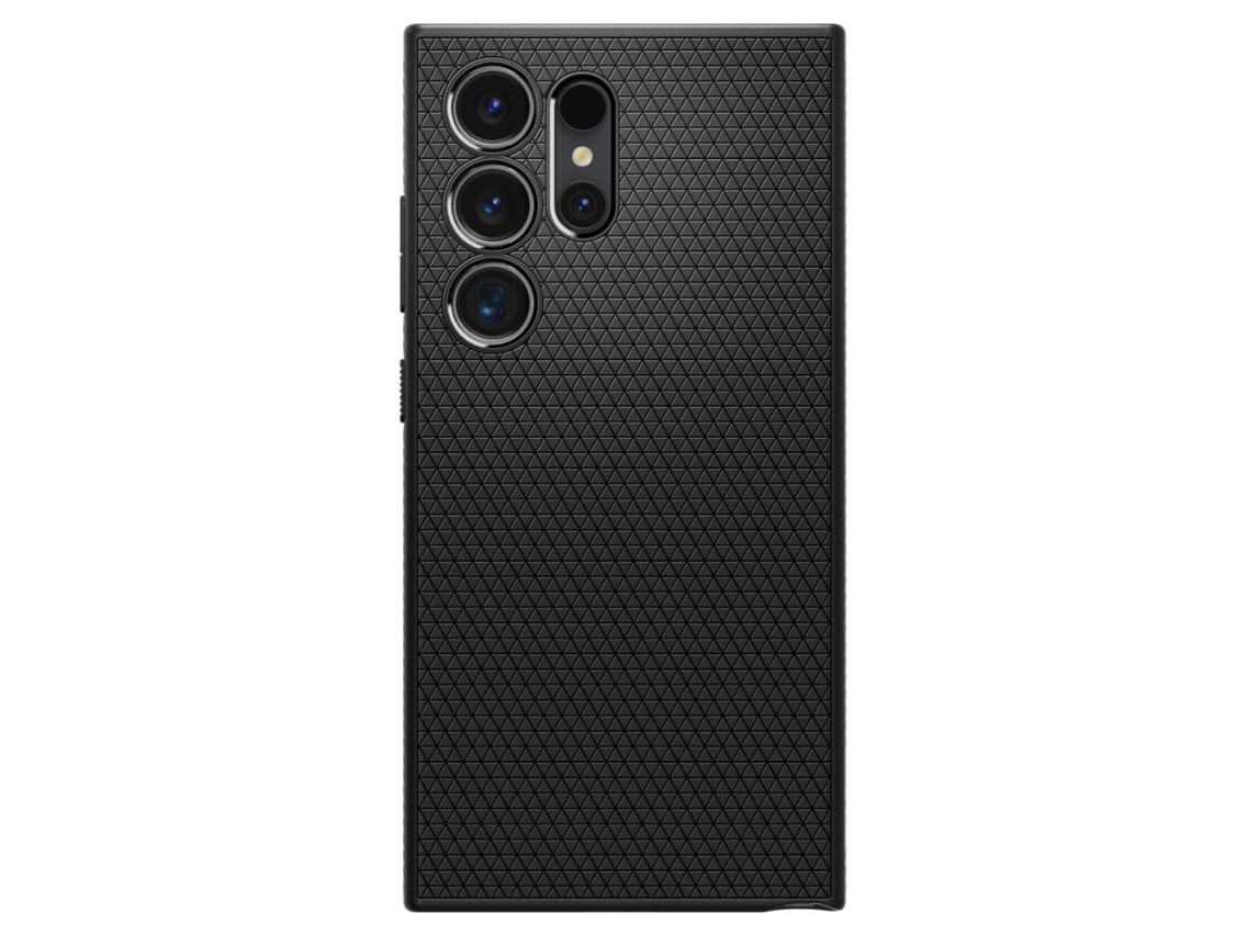Spigen Liquid Air Case for Samsung Galaxy S24 Ultra - Matte Black