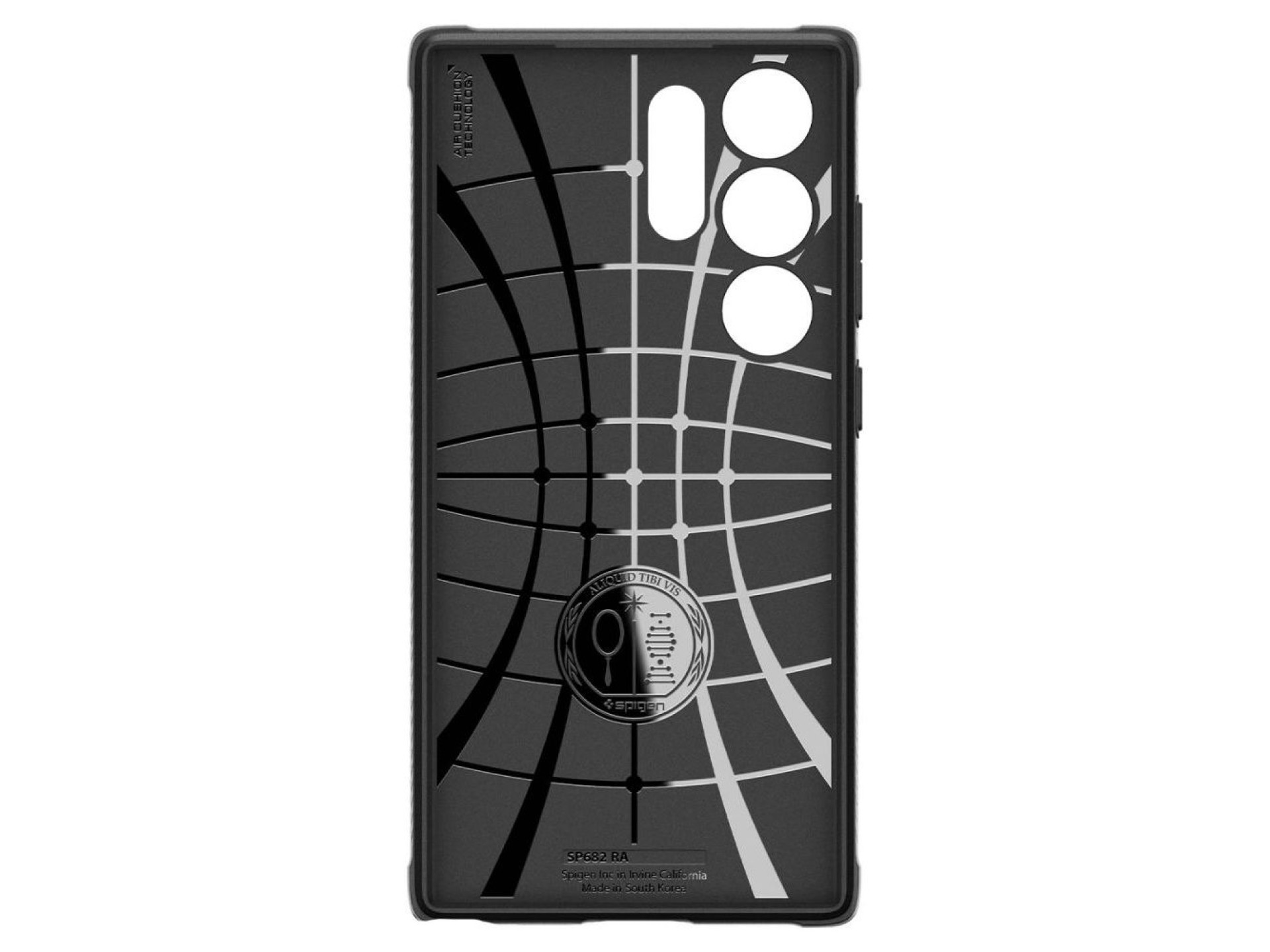 Spigen Rugged Armor Case for Samsung Galaxy S24 Ultra - Matte Black