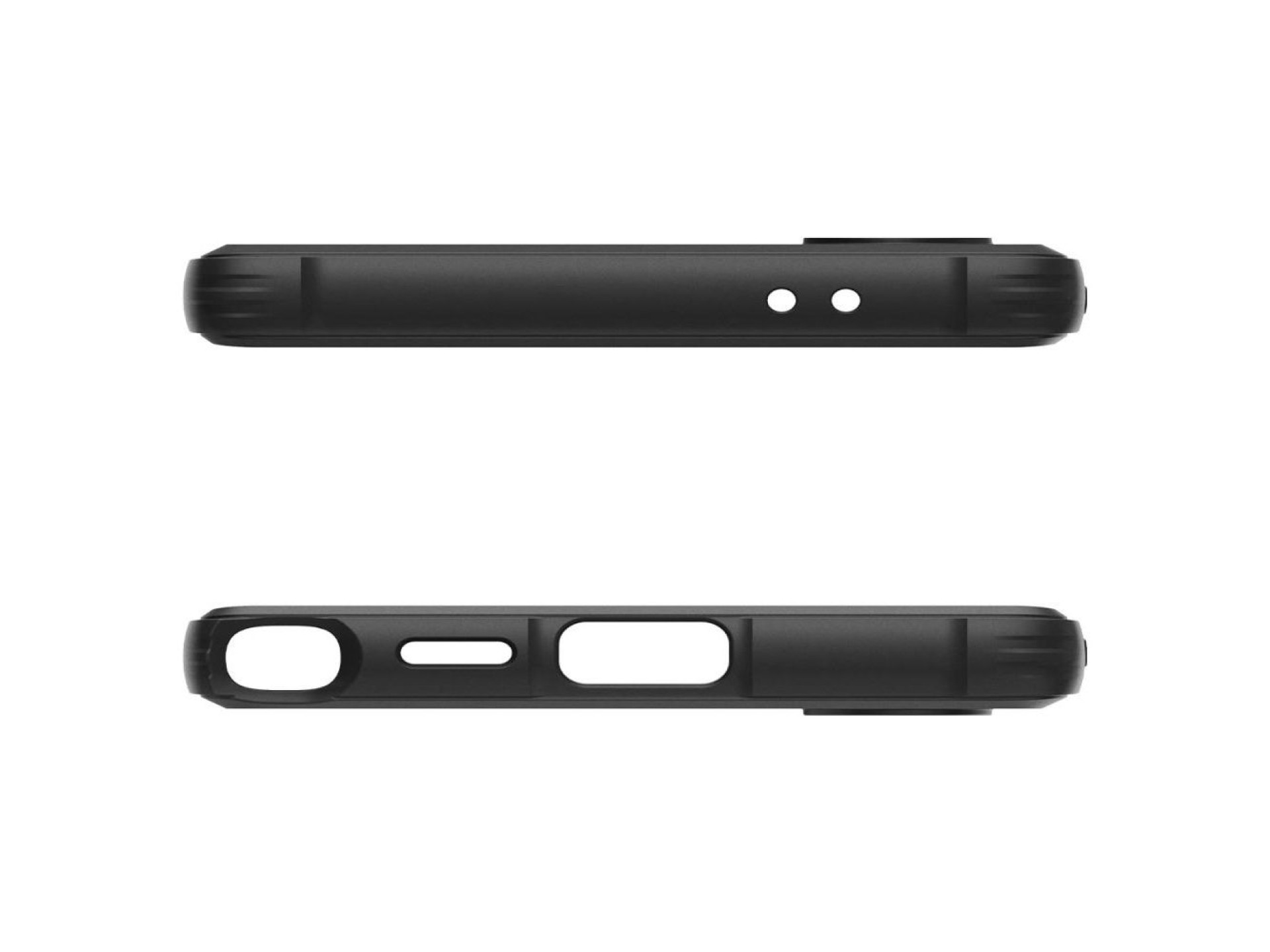 Spigen Rugged Armor Case for Samsung Galaxy S24 Ultra - Matte Black