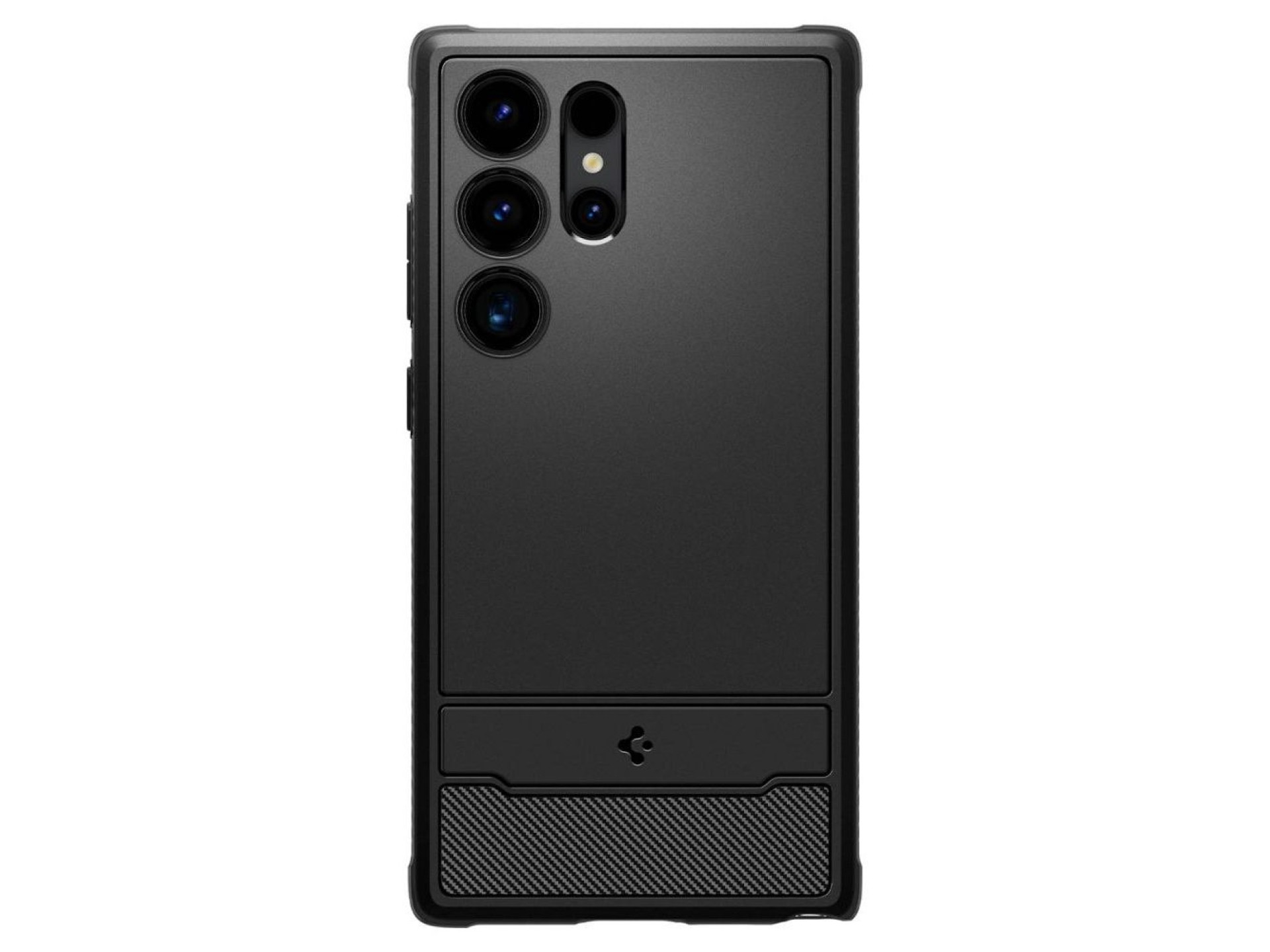 Spigen Rugged Armor Case for Samsung Galaxy S24 Ultra - Matte Black