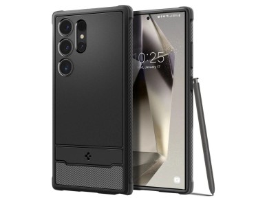 Spigen Rugged Armor Case for Samsung Galaxy S24 Ultra - Matte Black Spigen Rugged Armor Case for Samsung Galaxy S24 Ultra - Matte Black