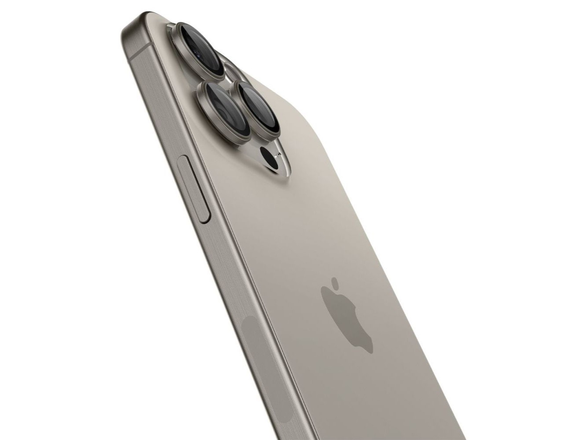 Protetor de câmera Spigen Optik.tR EZ Fit para iPhone 14 Pro / Pro Max / 15 Pro / Pro Max - Titânio