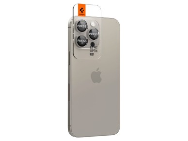 Spigen Optik.tR EZ Fit Camera Protector for iPhone 14 Pro / Pro Max / 15 Pro / Pro Max - Natural Tit Spigen Optik.tR EZ Fit Camera Protector for iPhone 14 Pro / Pro Max / 15 Pro / Pro Max - Natural Tit