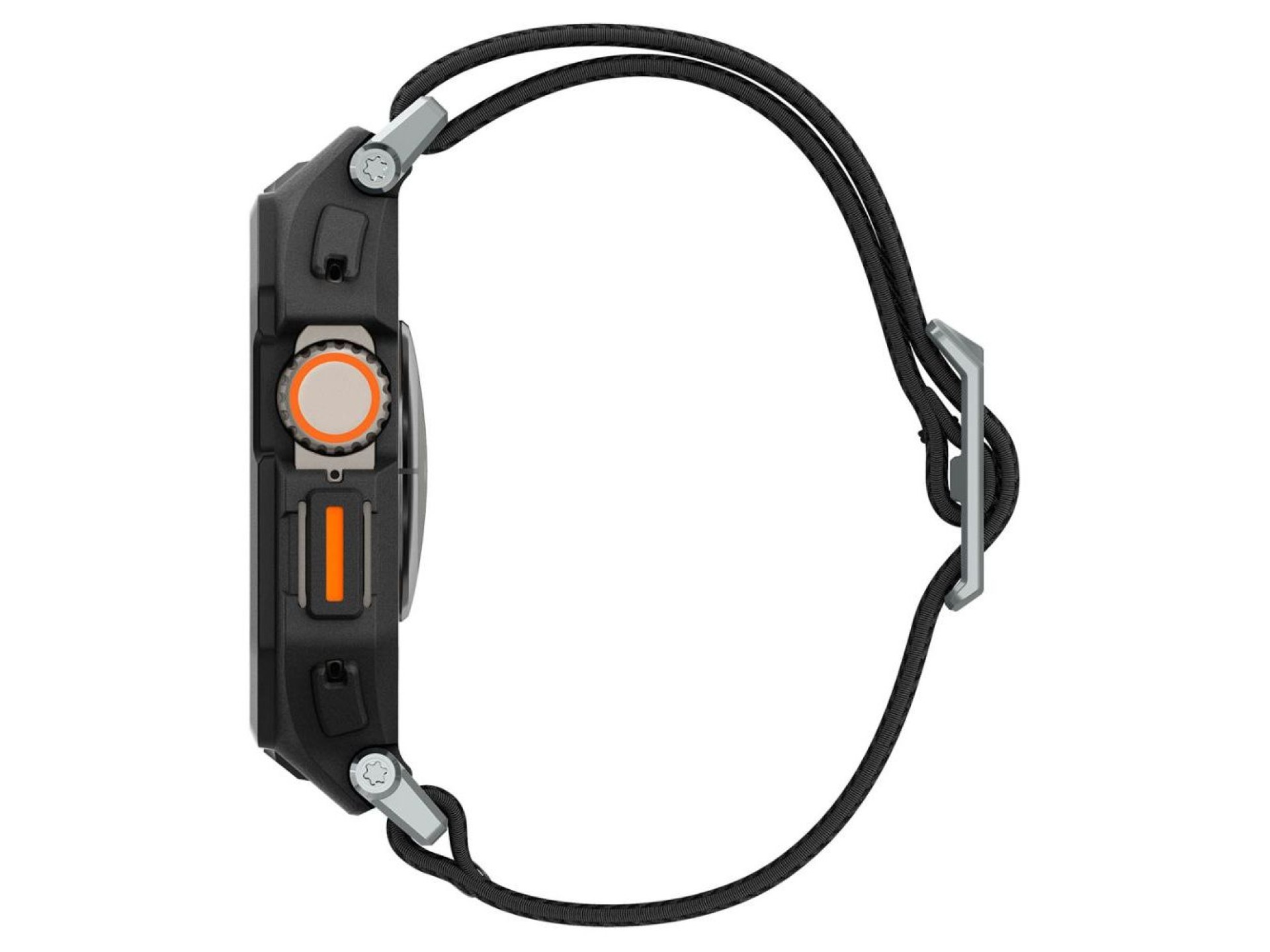 Spigen Lite Fit Pro Case with Strap for Apple Watch Ultra 1 / 2 (49mm) - Matte Black